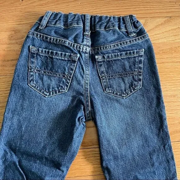 The Children’s Place Boy’s Stretch Straight Leg Denim Regular Jeans Size 5 - Picture 8 of 11